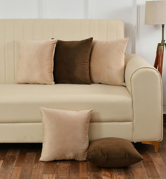 group of plain cushion cover